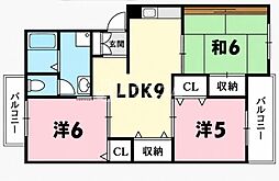メゾン・ファミーユ 3LDKの間取図画像