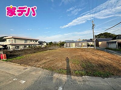 外観：敷地面積約145坪！建築条件はありませんのでお好きなハウスメーカーで建築可能です。