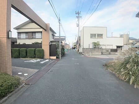 前面道路