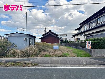 外観：広々89坪超！ 牟呂小学校まで徒歩6分！お子様の通学も安心 バス停「市道」まで徒歩5分！通勤通学に便利な立地 商業施設充実