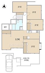 エスポア東岩田 4LDKの間取り