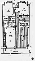 間取図画像 3LDK