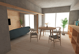 リビング/ダイニングの画像