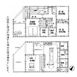 豊橋市向山町字七面　戸建 3SLDKの間取り