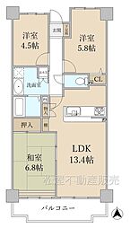 パストラルハイム豊橋壱番館 3LDKの間取図画像
