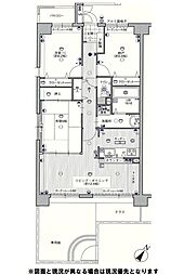 グランコート新栄 3LDKの間取図画像