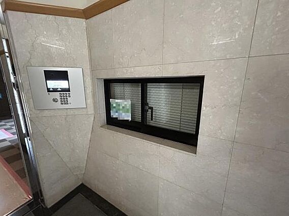 管理人室があり...
