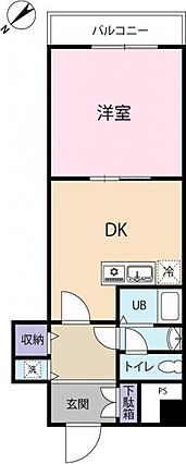 お部屋の間取り...