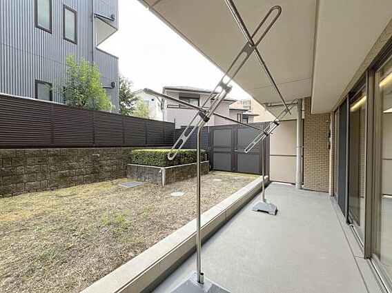テラスと専用庭