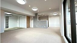 氷川台ハイム 3LDKのリビング/ダイニング