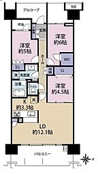 グランドメゾン杉並シーズンシーズン6 3LDKの間取図画像