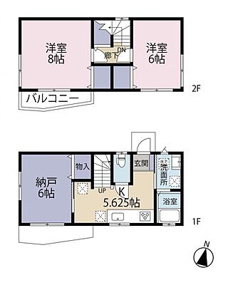 間取り 阿佐ヶ谷　中古戸建