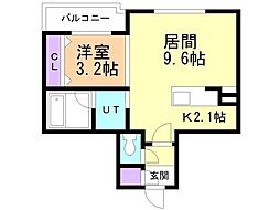 札幌市営南北線 北18条駅 徒歩2分 4階/-
