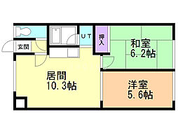 ハイムフォーリバー 1階