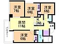 シェスタ麻生館5階11.0万円