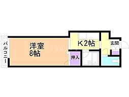 ビッグバーンズマンションＮ22 4階