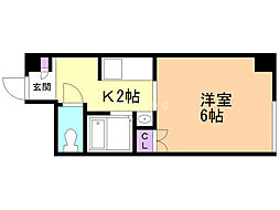 チサンマンション札幌第1 10階/1006