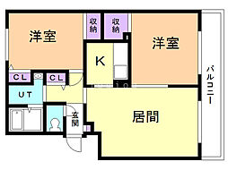 パークハイツI 4階