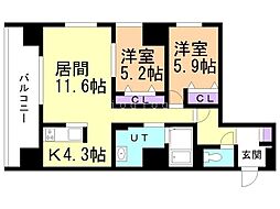 グラン札幌 13階