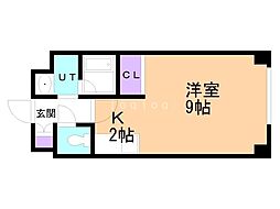間取図画像 1K