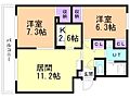 パークハイツ11階5.7万円