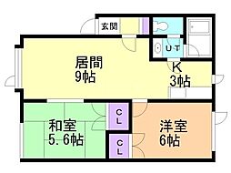 ノースエイトＫＹ 2階