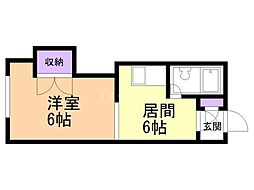 パラシオン南10条 4階