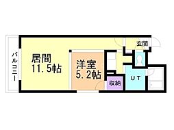 ラ・シュエット宮の森 2階