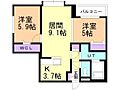 ALPHASQUARE南1条西187階14.2万円