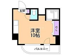 メゾンクレスト円山公園 3階/301