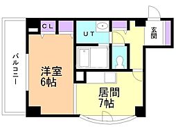 メゾンクレスト中島公園 6階/603