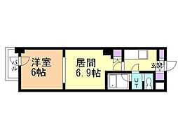 メープル桑園駅 2階