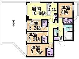 間取図画像 4LDK