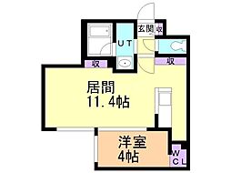 札幌市電2系統 西線9条旭山公園通駅 徒歩2分 4階/-