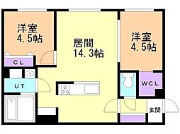 札幌市営東西線 西18丁目駅 徒歩13分 3階/-