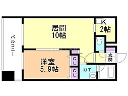 グランカーサ南13条 4階/405