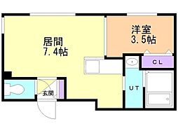 レジデンス円山北 4階