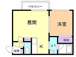 間取図画像 1DK