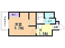 CANVASSすすきの（旧　D’sVARIE札幌レジデンス） 9階/910