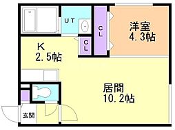 札幌市電2系統 西線11条駅 徒歩3分 4階/-