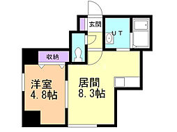 Ｅ−ｈｏｒｉｚｏｎ山鼻 2階/202