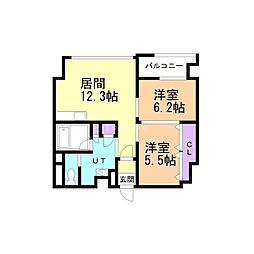 プレミアムガーデン北円山 5階/508