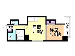 アズーリガーデン山鼻 8階/803