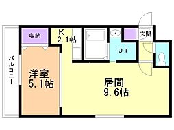 ブロサム桑園 2階