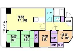 西線グランドハイツ 5階/53