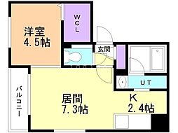 ビッグレジデンス中島公園 5階/507