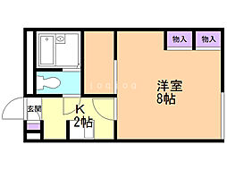 レオパレスSouth1020 2階/204