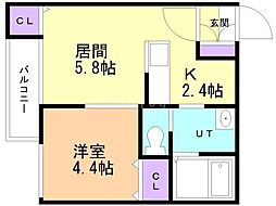 ＧｒａｎＭｏｄｅ山鼻 2階