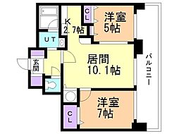 札幌市営東西線 西18丁目駅 徒歩3分 5階/-
