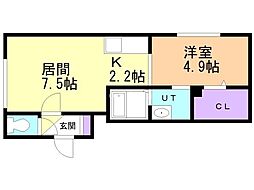 札幌市営東西線 西18丁目駅 徒歩10分 4階/-